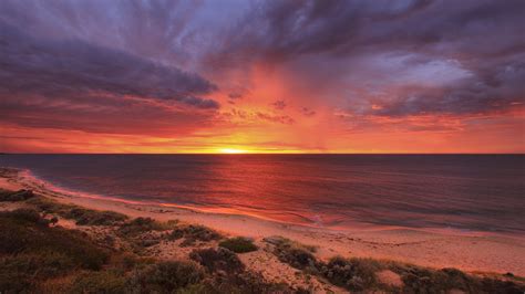 Stormy Sunset Western Australia By Stachrogalski On Deviantart