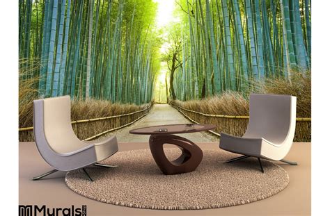 Kyoto Japan Bamboo Forest Wall Mural