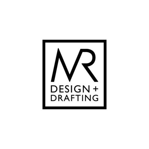 The Logo For Design And Drafting Which Is Designed To Look Like A