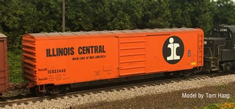 Illinois Central 40 Or 50 Boxcar 1967