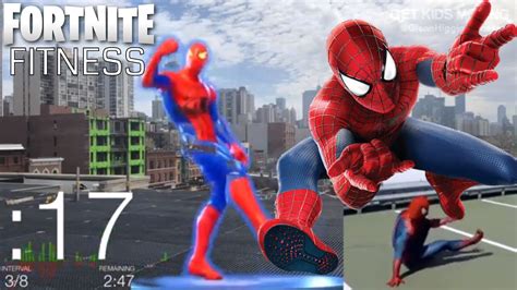 Fortnite Fitness Spiderman Dance Workout Ft Glenn Higgins Youtube
