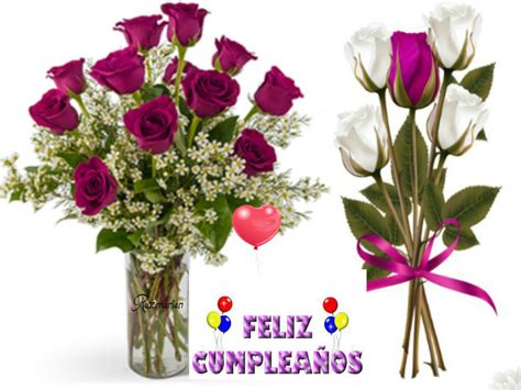 Pin De Marien Ruz En Feliz CumpleaÑos Para Ti Feliz Cumpleaños Rosas
