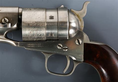 Sold Price 1861 Colt M1860 Army Richards Conversion Revolver