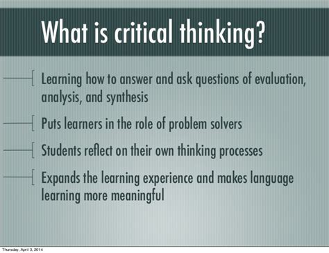 What kind of problems typically arise in a professional context? Critical Thinking and Problem Solving: 21st Century Skills