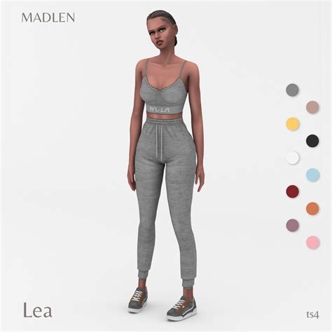 Lea Outfit Madlen On Patreon In 2022 Sims 4 Clothing Sims Sims 4