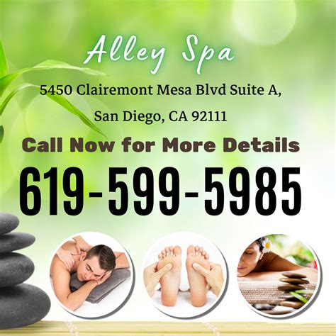 Alley Spa Massage Spa In San Diego