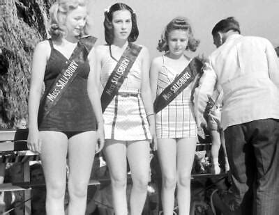 1940 Beauty Contest Salisbury Maryland Old Photo 8 5 X 11 Reprint