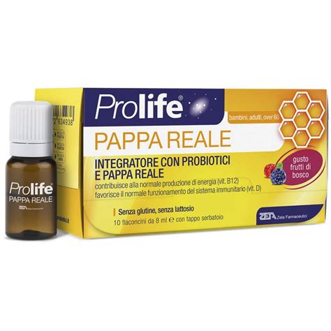 Prolife Probiotici Con Pappa Reale 10 Flaconi Da 8 Ml Farmacia Igea