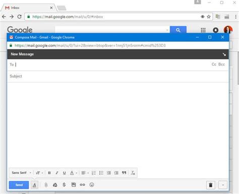 Freeing The Gmail New Message Window The New York Times