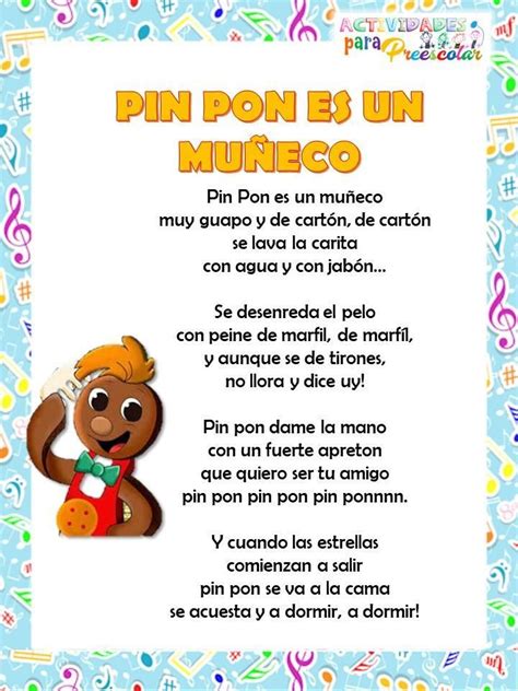 Recopilatorio De Canciones Infantiles Imagenes Educativas Letras De Canciones Infantiles