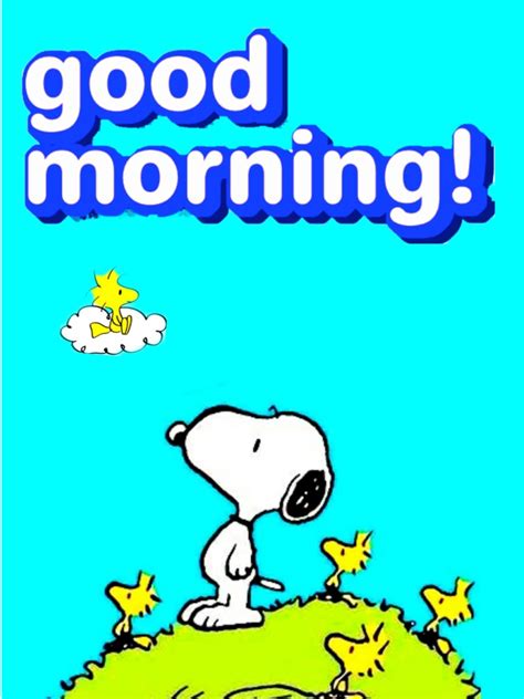 スヌーピーgood Morning Snoopy And Woodstock Snoopy Good Morning