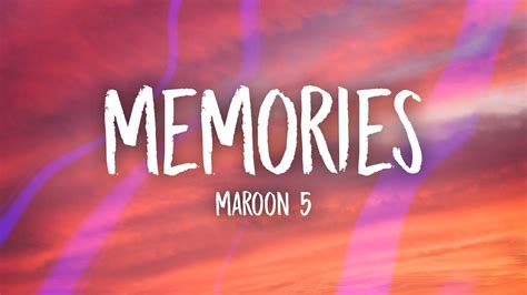 Download Maroon 5 Memories Mp3