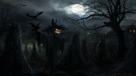 Spooky Halloween Cartoon Wallpapers Wallpaper Cave