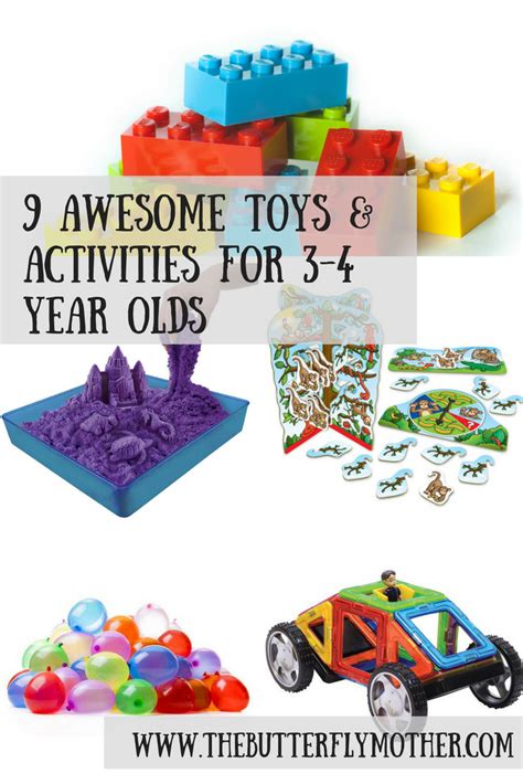 Nine Awesome Toys And Activities For 3 4 Year Olds The Butterfly Mother
