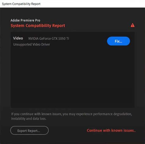 Premiere Pro Unsupported Video Driver Solutions Video With Jens