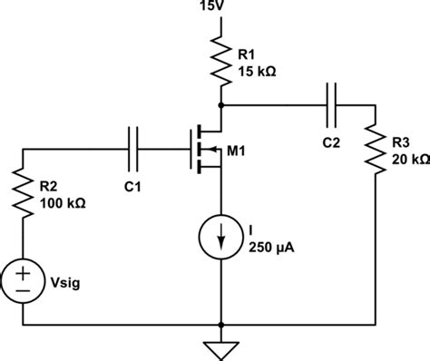 Common Source Mosfet Amplifier Circuit Diagram Sexiezpicz Web Porn