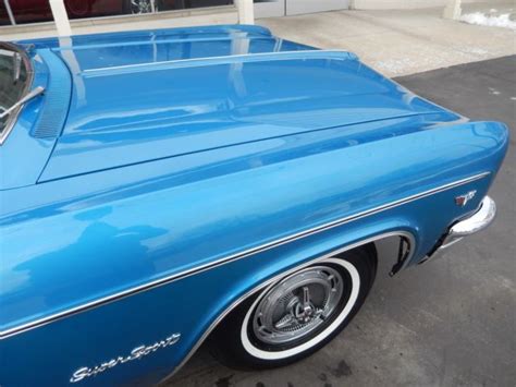 1966 Chevrolet Impala Ss Marina Blue Matchs 283 Auto For Sale Photos