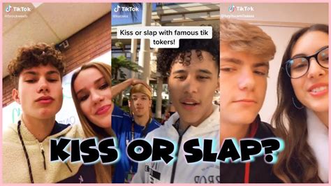 Kiss Or Slap Tik Tok Compilation Youtube