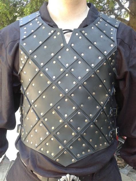 Studded Leather Armor By Marcuslerenard On Deviantart