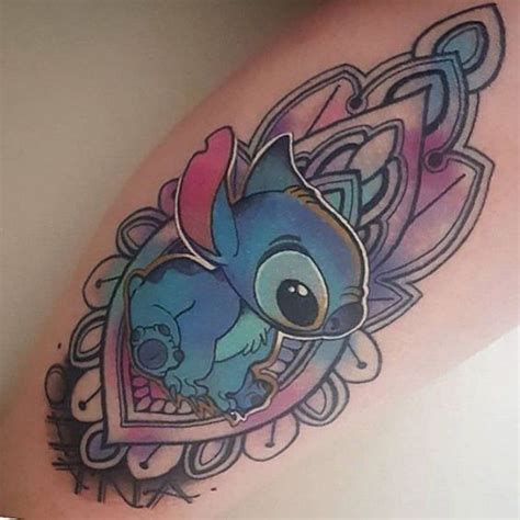 Ange On Instagram Watercolour Inspired Stitch Tattoo For Nikola