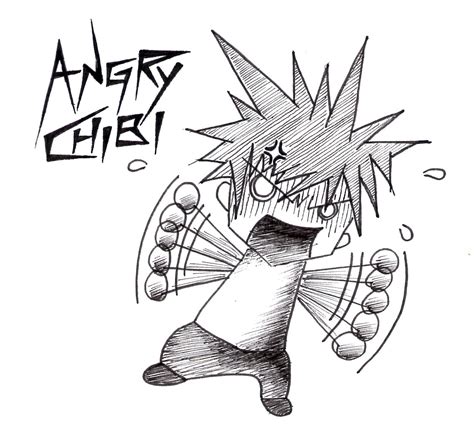 Angry Chibi By Laurencewhymark On Deviantart