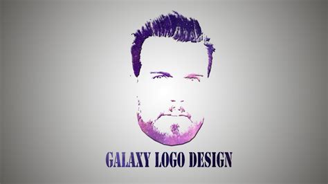 Photoshop Tutorial Galaxy Logo Face Design Youtube