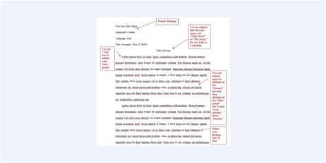 015 Mla Format Heading For Essay Example ~ Thatsnotus