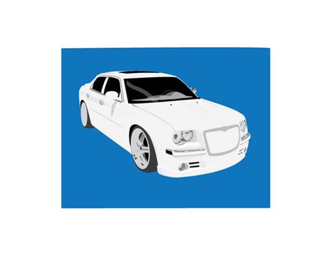 Chrysler 300 Vector Drawing By Noblehawk On Deviantart