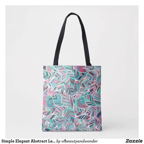 simple-elegant-abstract-leaves-tote-bag-tote-bag,-tote-bag-pattern,-floral-tote-bags