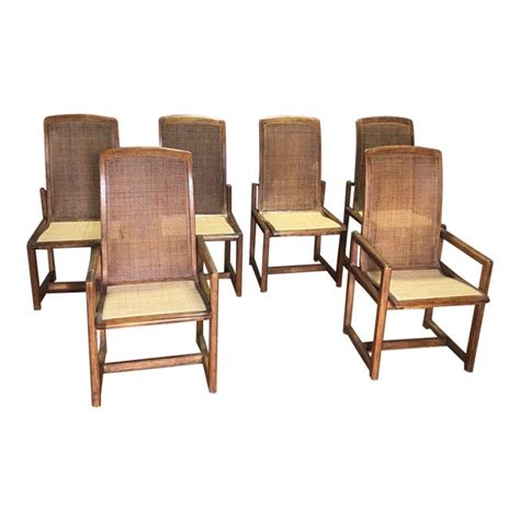 Ending jun 7 at 12:00pm pdt 9d 21h. Drexel Heritage Cane Back Dining Chairs - Set of 6 | Chairish