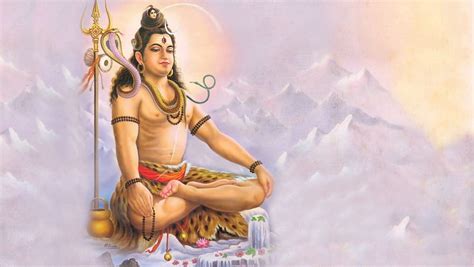 Lord Shiva On Meditation Hd Wallpaper Peakpx