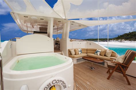 High Cotton Sundeck Spa Pool Luxury Yacht Browser By Charterworld
