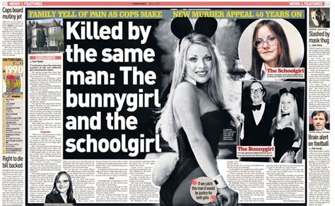 Detectives Hunting Killer Of Bunnygirl And Schoolgirl 40 Years Ago Make