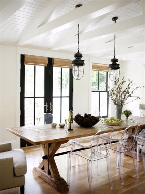 10 Farmhouse Dining Room Designs Modern Dining Tables