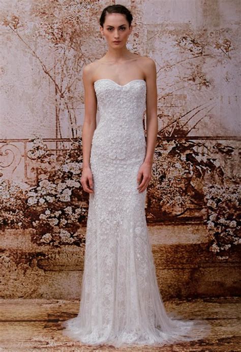 Monique Lhuillier Wedding Dresses Fall 2014 Collection Weddbook