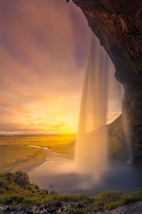 Seljalandsfoss Beautiful Places To Visit Travel Waterfall