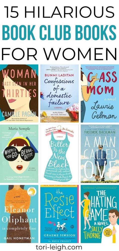 15 Hilariously Funny Book Club Books For Women Book Club Books Book