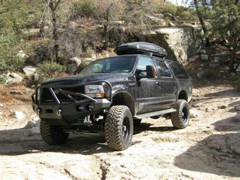 Trail Ready Excursion Ford 4x4 Lifted Ford Ford Truck Lifted Trucks
