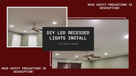 Learn how to install recessed lighting, also known as can lights, with our light installation tutorial. How to install LED recessed lighting - A $250 DIY SMART ...
