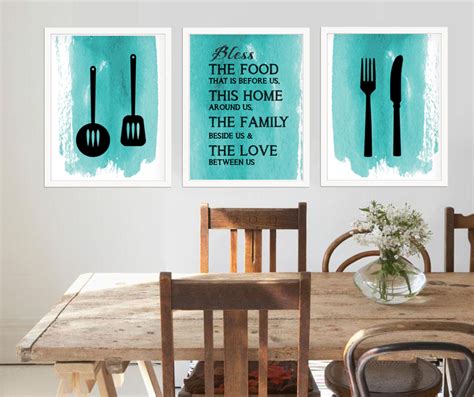 The kitchen decor sign allows you to customize it and give it a modern feel. Kitchen Room Wall Art Signs