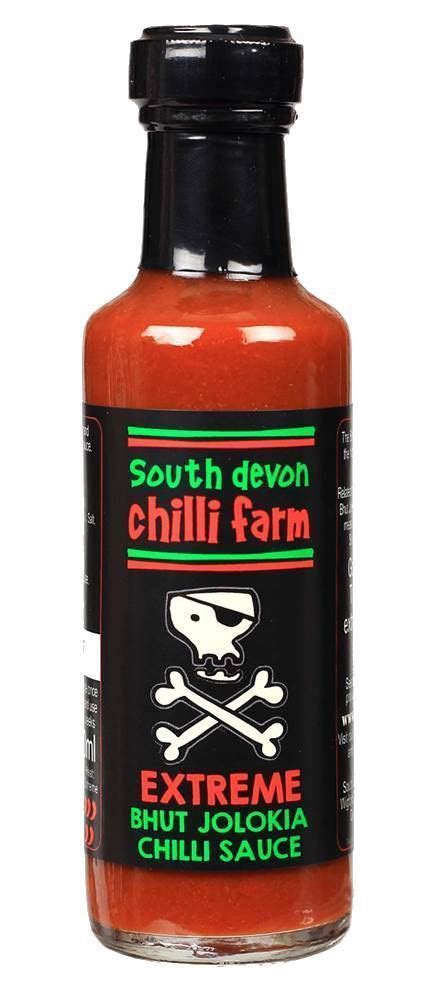 South Devon Chilli Farm Extreme Bhut Jolokia Sauce T