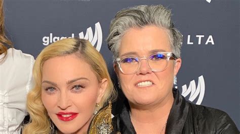 rosie o donnell says madonna feels good after icu stay