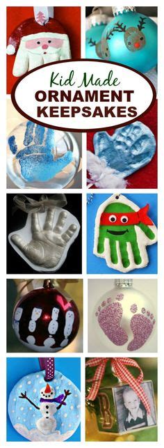 20 Homemade Ornaments For Babys First Christmas