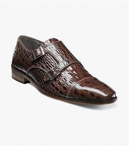 Men 39 S Dress Shoes Cognac Cap Toe Monk Adams Golato