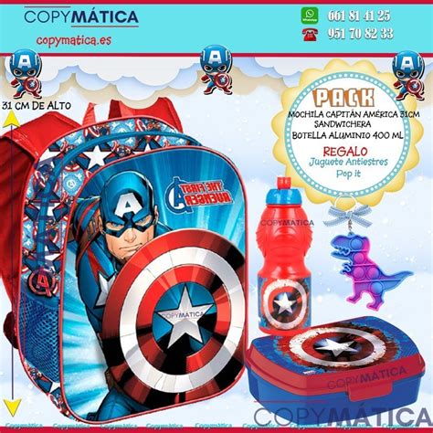 Los Mejores Y Más Completos Packs De Capitán América