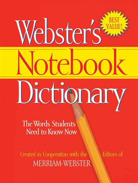 Websters Notebook Dictionary Federal Street Press