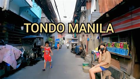 Walking The Otherside Of Tondo Manila Philippines [4k] Youtube