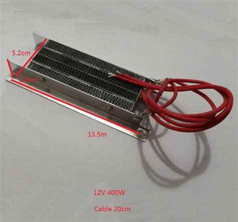Electric Heater Parts Car Use Ceramic Ptc Wave Heating Element 12v 400w