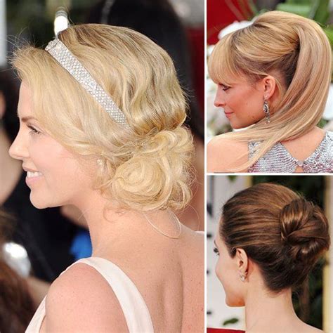See The 10 Greatest Golden Globes Hairstyles From The Back Golden