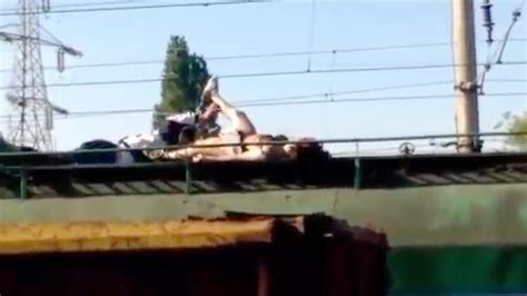 romanian teen dies after being electrocuted after trying to take selfie on top of train